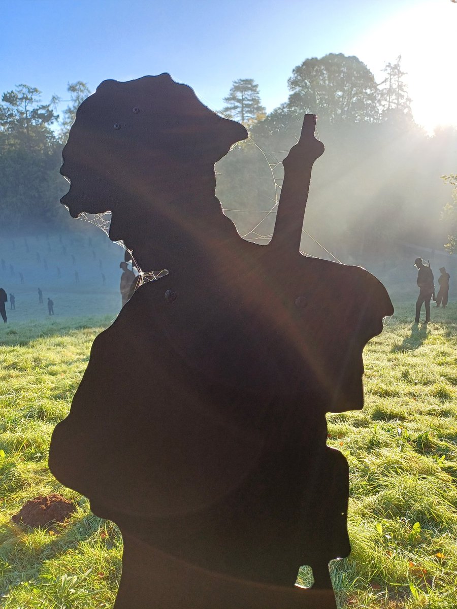 A very moving experience. Sunrise <a href="/nationaltrust/">National Trust</a> Stowe.