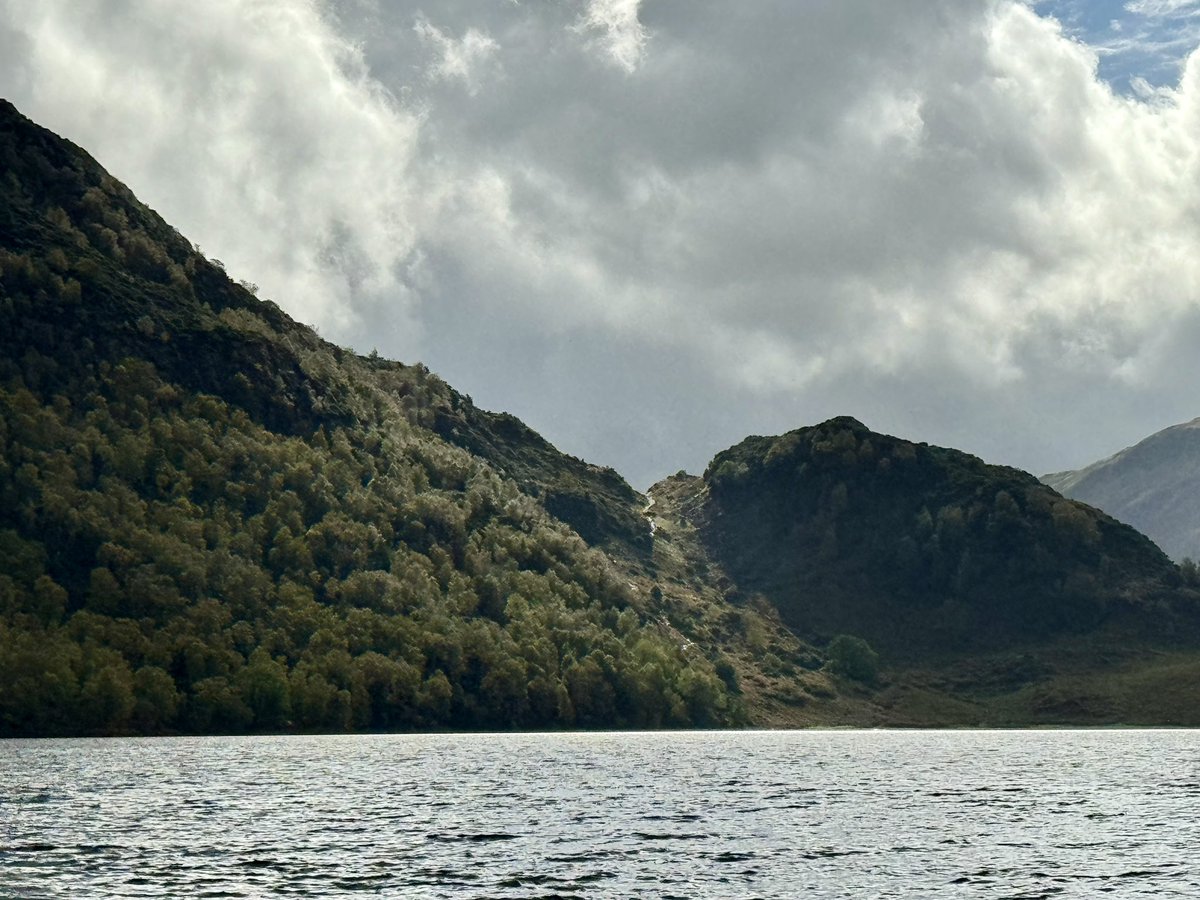 terrybnd's tweet photo. A brief wander about Ullswater and Aira Force today despite being unwell. I figured the fresh air on a dull wet day would help…it did and didn’t. I feel rotten now but I’m glad I tried #lakedistrict #phonepics #nature https://t.co/0c5aU36Rts