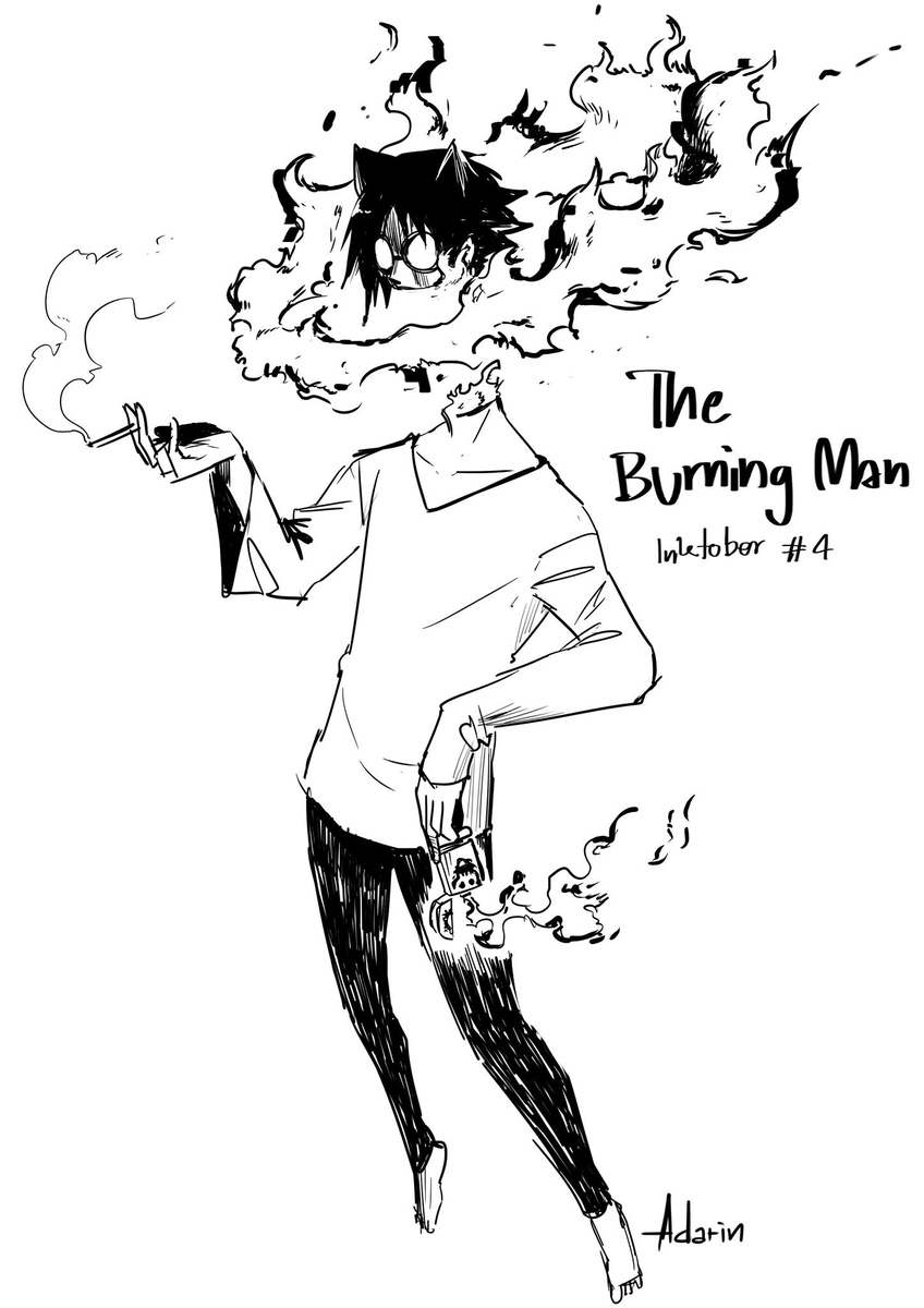 found an inktober that was drawn 7 years ago 