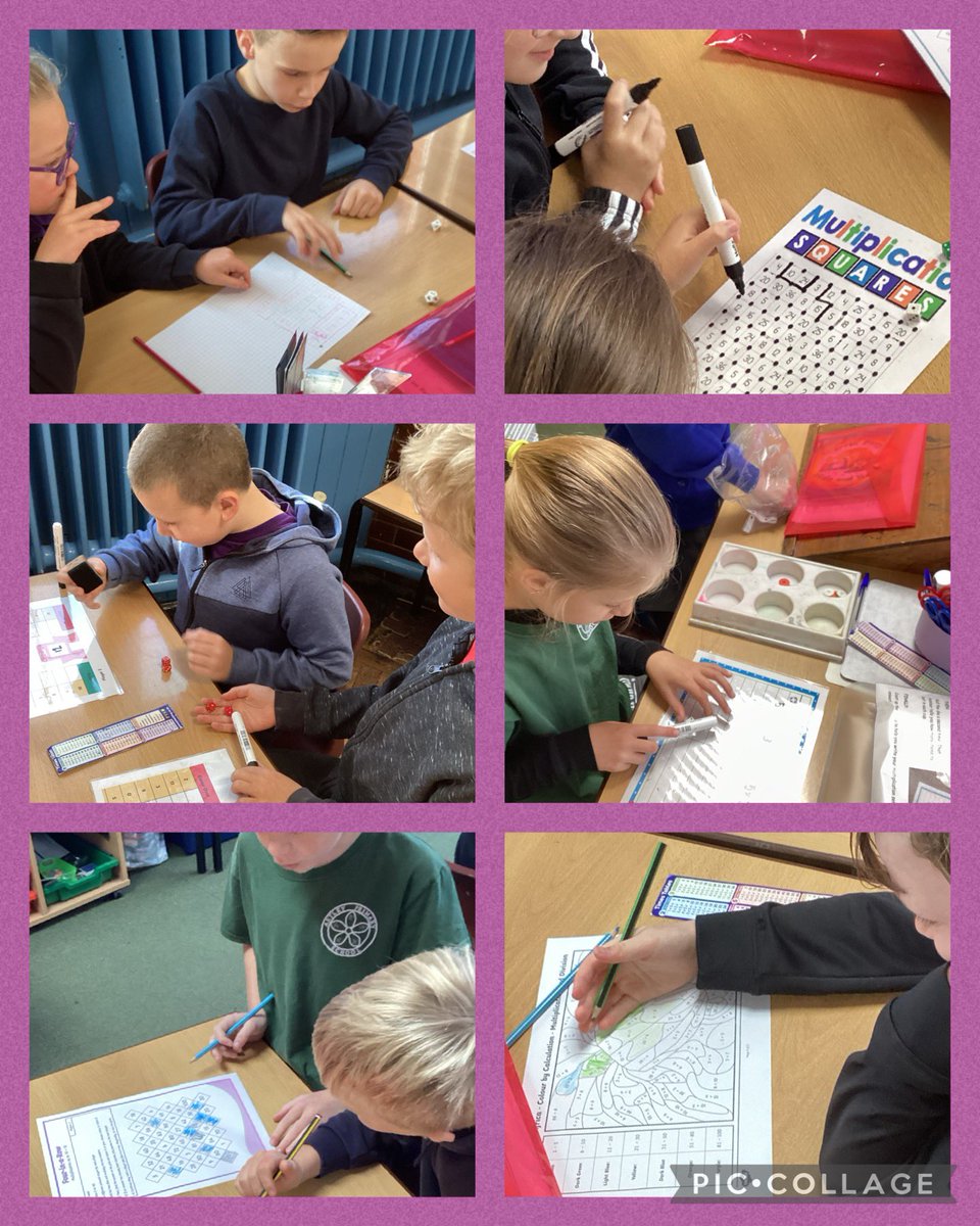astley_primary4's tweet image. Monday = times table practise! Children are free to choose from a wide selection of games, puzzles and colouring to help cement their knowledge. #practisemakesperfect #makelearningfun #mathsisACE @Astley_Primary