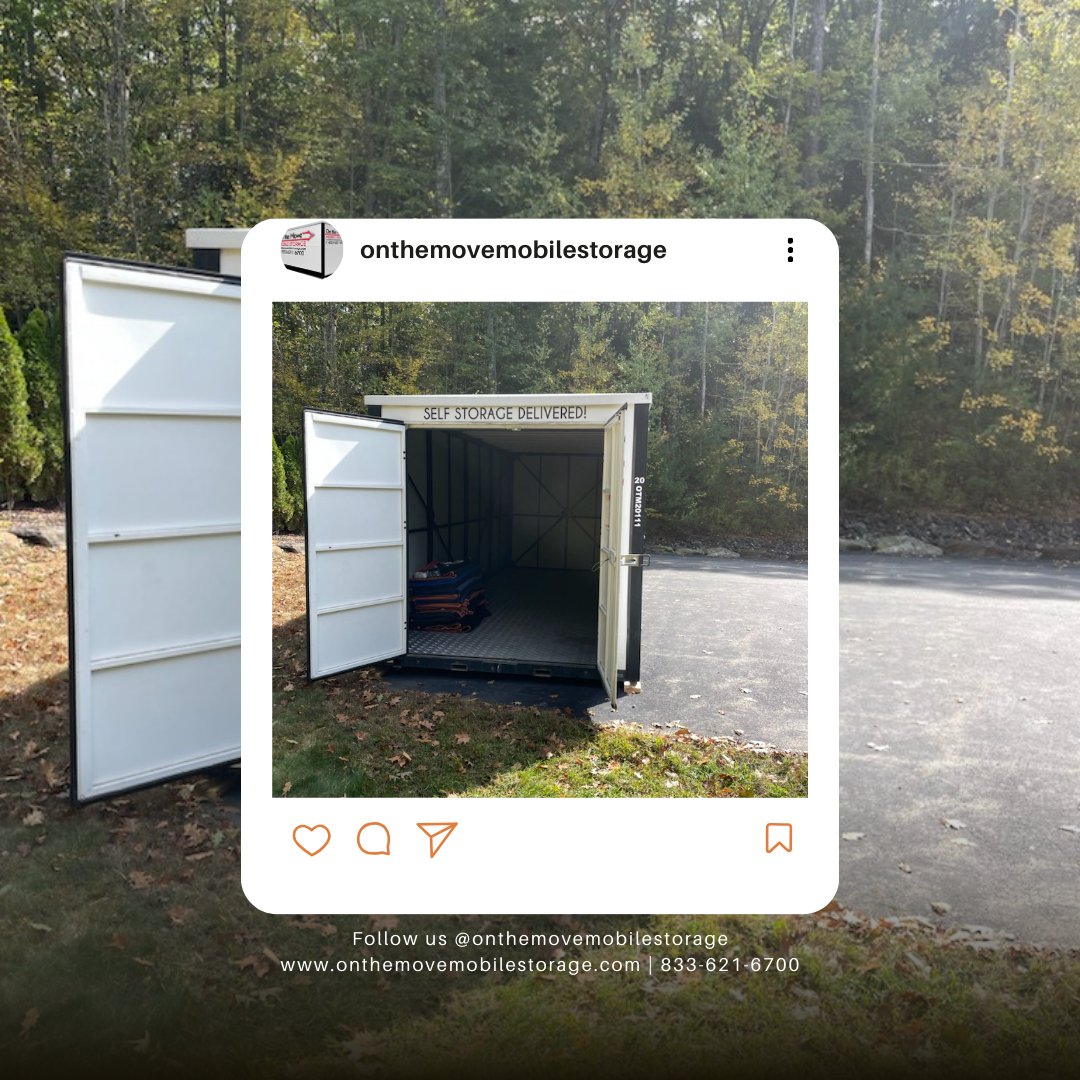 Another seamless delivery in Rutland, MA! 🚚 On The Move Mobile Storage is here to make your moving and storage experience hassle-free. Ready to move? Let us handle the heavy lifting! #OnTheMove #RutlandMA #MovingMadeEasy