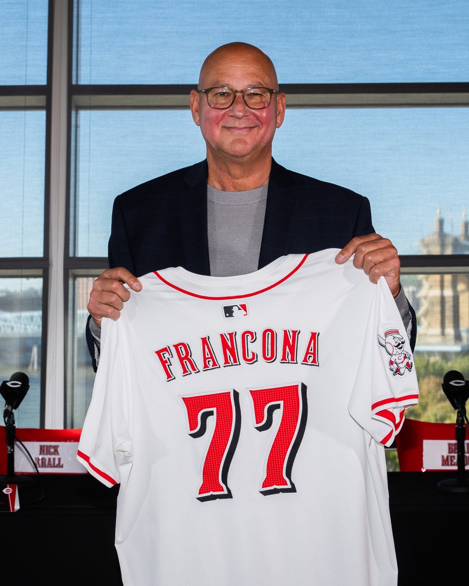 Cincinnati Reds Manager, Terry Francona.