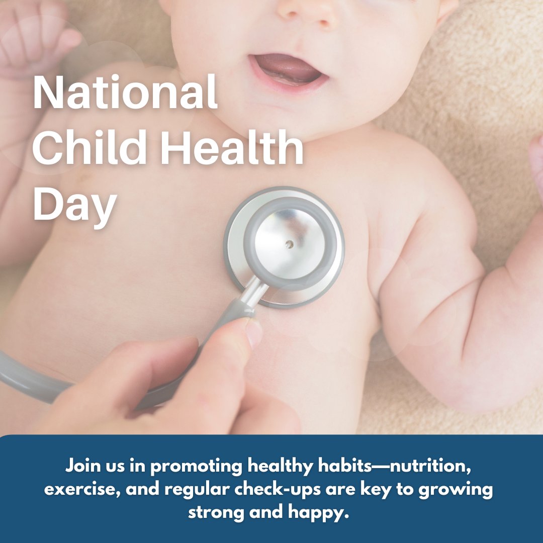 We believe every child deserves a healthy start. Let's celebrate the importance of wellness in our little ones’ lives &amp; promote healthy habits—nutrition, exercise, and regular check-ups are key to growing strong &amp; happy! #NationalChildsHealthDay #HealthyKids #lovingcare365