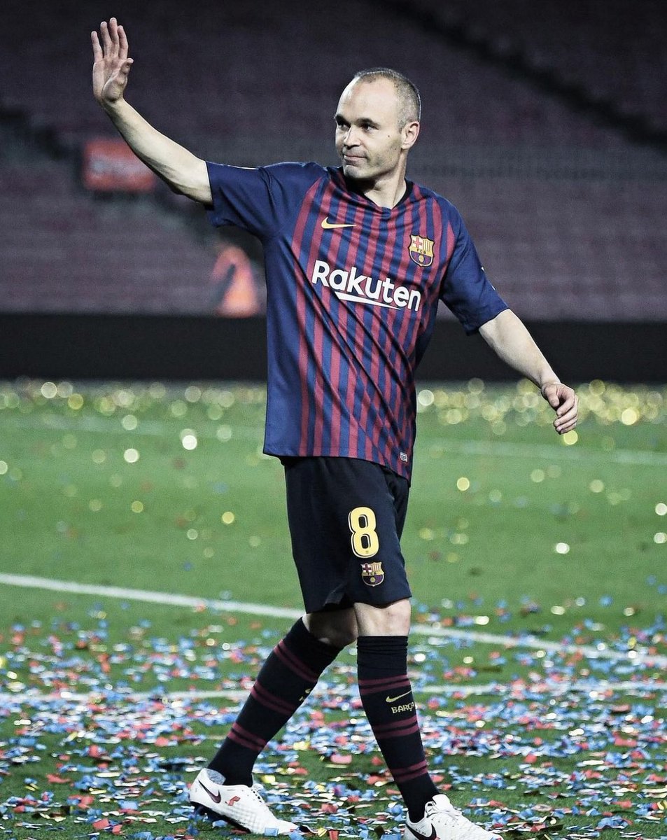 🚨 Andrés Iniesta officially confirms his retirement from professional football.

🏆 World Cup 
🏆 2x Euro
🏆 4x Champions League 
🏆 9x LaLiga
🏆 3x Club World Cup 
🏆 3x Super Cup 
🏆 6x Copa del Rey
🏆 7x SuperCopa
🏆 1x Japanese Champion 
🏆 1x Japanese Cup 
🏆 1x Japanese