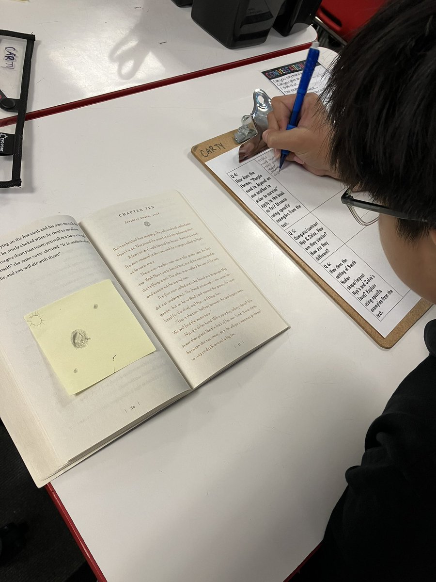 Theresa Davidson (@rbmsdavidson) on Twitter photo Ss participating in World Cafe to discuss our novel A Long Walk to Water! As usual, Ss rocked it! #RBBisBIA #WeLoveToRead <a href="/MrsCooneyRBMS/">Chelsey Cooney</a> <a href="/rbmsROCKETS/">Red Bank Middle</a> <a href="/DreamBigRB/">Luigi Laugelli</a> <a href="/RedBankSup/">Dr. Jared Rumage</a> Ss participating in World Cafe to discuss our novel A Long Walk to Water! As usual, Ss rocked it! #RBBisBIA #WeLoveToRead <a href="/MrsCooneyRBMS/">Chelsey Cooney</a> <a href="/rbmsROCKETS/">Red Bank Middle</a> <a href="/DreamBigRB/">Luigi Laugelli</a> <a href="/RedBankSup/">Dr. Jared Rumage</a>