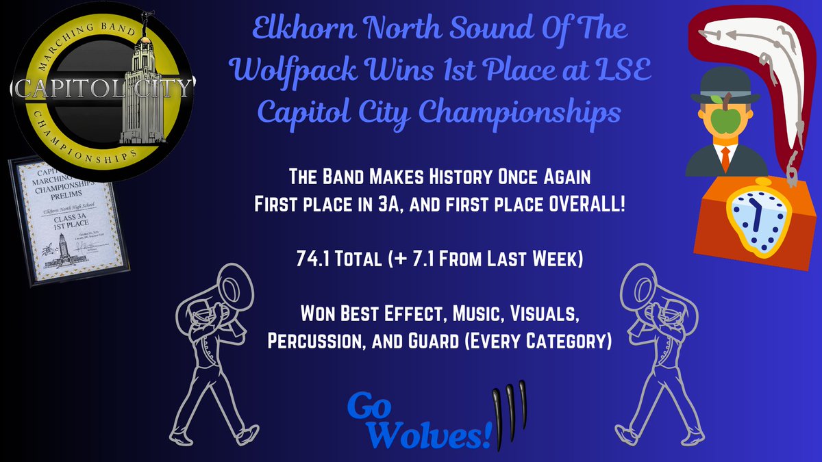 📣🏆🎺Congratulations to band with our first ever competition win!  Check out the details! 👇👇👇
#EPSAchieves