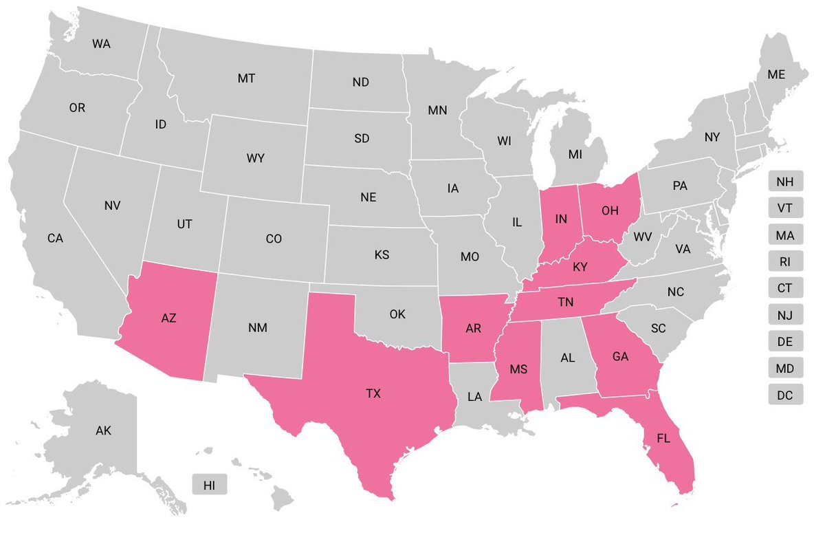 If you live in one of these states, today is the last day to register to vote!