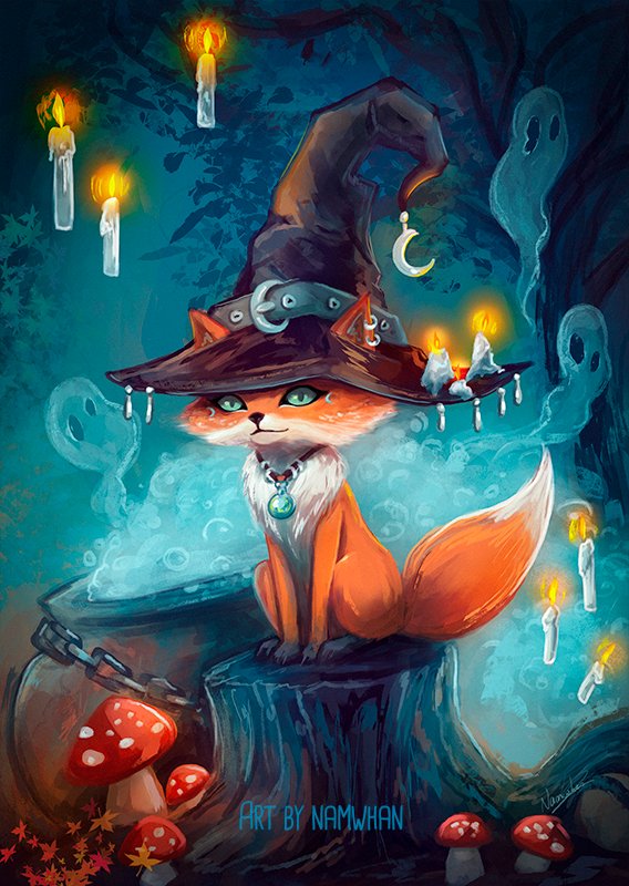 Namwhan_art's tweet image. Petit renard d'Halloween, dispo sur mon site ^^

Un énorme merci pour les personnes qui prendront la peine de RT, liker ou autre... 
Je vous avoue que ça me déprime pas mal de voir mes dessins faire flop sur flop alors que j'ai adoré les dessiner ToT.
Merci 💙

#fox  #Halloween