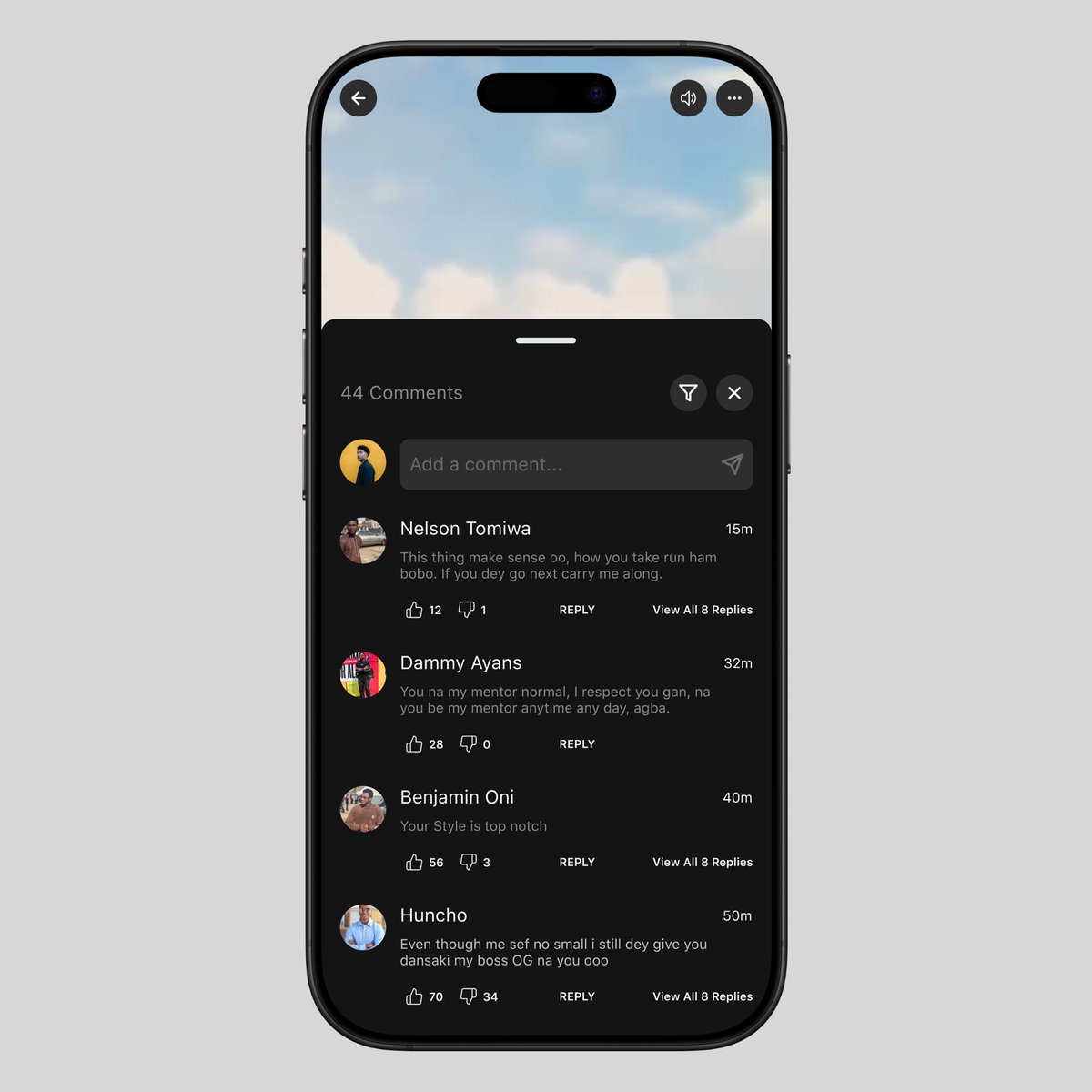 TomiwaolaideDc's tweet photo. Designed an intuitive YouTube Shorts interface! Featuring swipe interactions, easy access to comments, and smooth profile follow actions.
 #UIUX #YouTubeShorts #DesignInAction https://t.co/JezglmXxAd