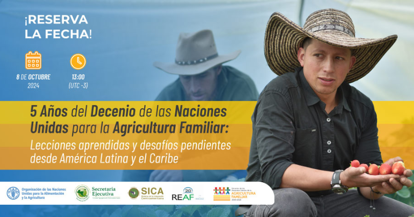 ondarural's tweet photo. 🗓️08 de octubre |⏰13:00 p. m. hora Chile
Descubre cómo las políticas públicas y las iniciativas regionales han apoyado a las familias agricultoras en los cinco años del Decenio de las Naciones Unidas para la #AgriculturaFamiliar👩🏽‍🌾🧑🏽‍🌾🌎

Regístrate aquí👉 https://t.co/zaRZaiKcno https://t.co/oZedHdM9IJ
