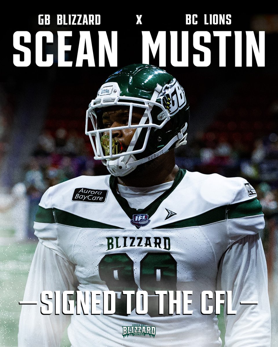 We're proud to announce that 2024 DL <a href="/sceanmustin_/">Scean Mustin</a> has signed with the <a href="/BCLions/">BC LIONS</a>!

We're going to celebrate all week so stay tuned for more 👀
#GoBlizz | #BCLions