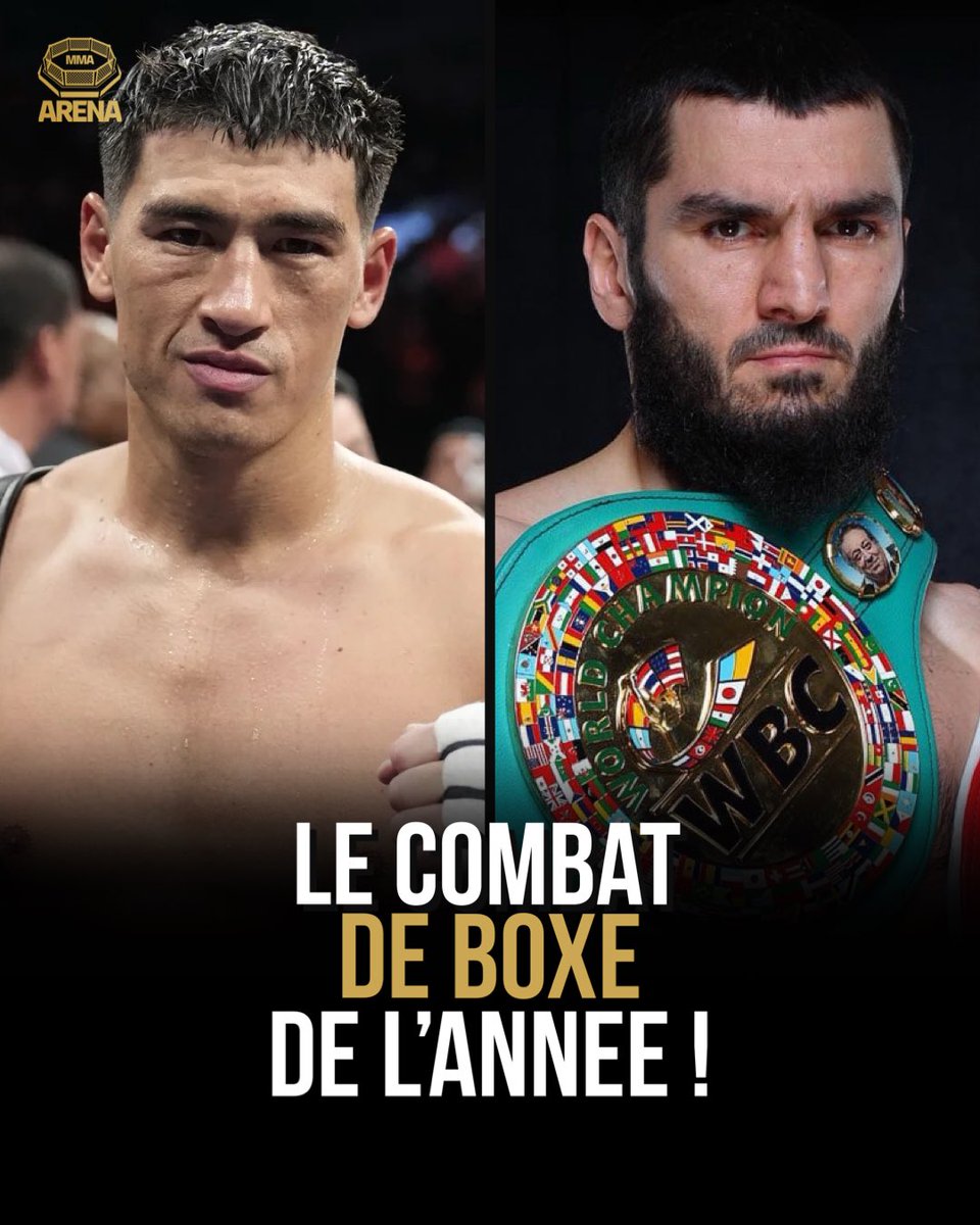 🚨🚨 CETTE SEMAINE AURA LIEU LE COMBAT DE L’ANNÉE EN BOXE ANGLAISE ENTRE 2 BOXEURS INVAINCUS !

ARTUR BETERBIEV (20 COMBATS ✅ 20V ✅ 20 KO ✅😳) 
🆚 
DMITRII BIVOL (23 COMBATS ✅ 23V ✅ 12 KO✅)

SAMEDI 📍RIYADH 🇸🇦 AUX HORAIRES EUROPÉENS 

PERSOOOONNE DOOOOOORT !