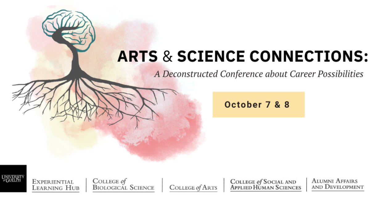 Attention students! Do you want to build strong career foundations? Join us for the Arts and Science Connections Conference where you'll have opportunities to learn from professionals, explore campus resources, and discover your strengths! Register at uoguel.ph/asc!