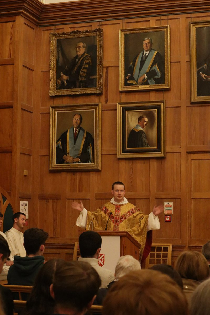 The Catholic Chaplaincy at QUB (@catholicchapqub) on Twitter photo QUB alumnus and priest of the Irish Dominican Order, Fr Chris Gault OP preached to a packed Great Hall for our Annual Dedication of Studies Mass. As we set out on a new academic year, we know that God walks with us and blesses us. <a href="/irishdominicans/">Irish Dominicans</a> QUB alumnus and priest of the Irish Dominican Order, Fr Chris Gault OP preached to a packed Great Hall for our Annual Dedication of Studies Mass. As we set out on a new academic year, we know that God walks with us and blesses us. <a href="/irishdominicans/">Irish Dominicans</a>