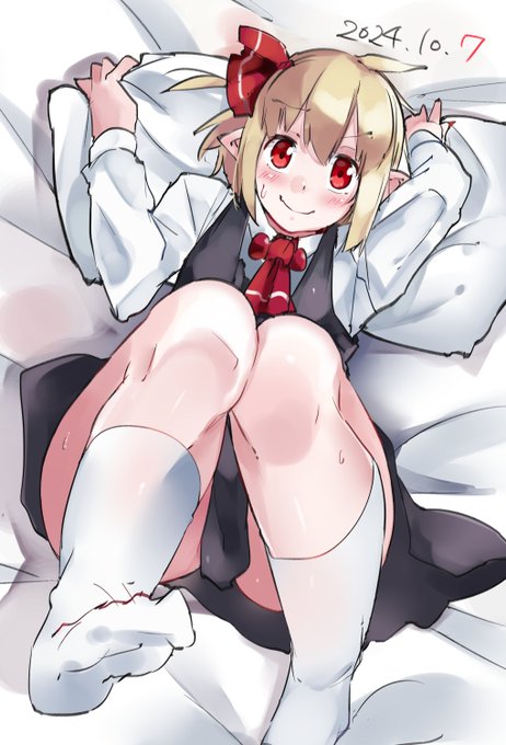 #毎月七日はルーミアの日
焦る-みあ 