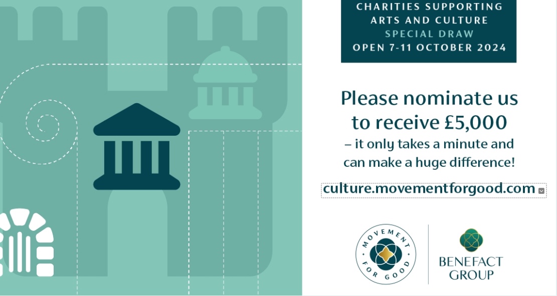 10 lucky charities will receive £5000 for their charity. Please click on the link to support us. The more clicks we get, the better our chances of being selected. Thank you.
culture.movementforgood.com/index.php?cn=1…