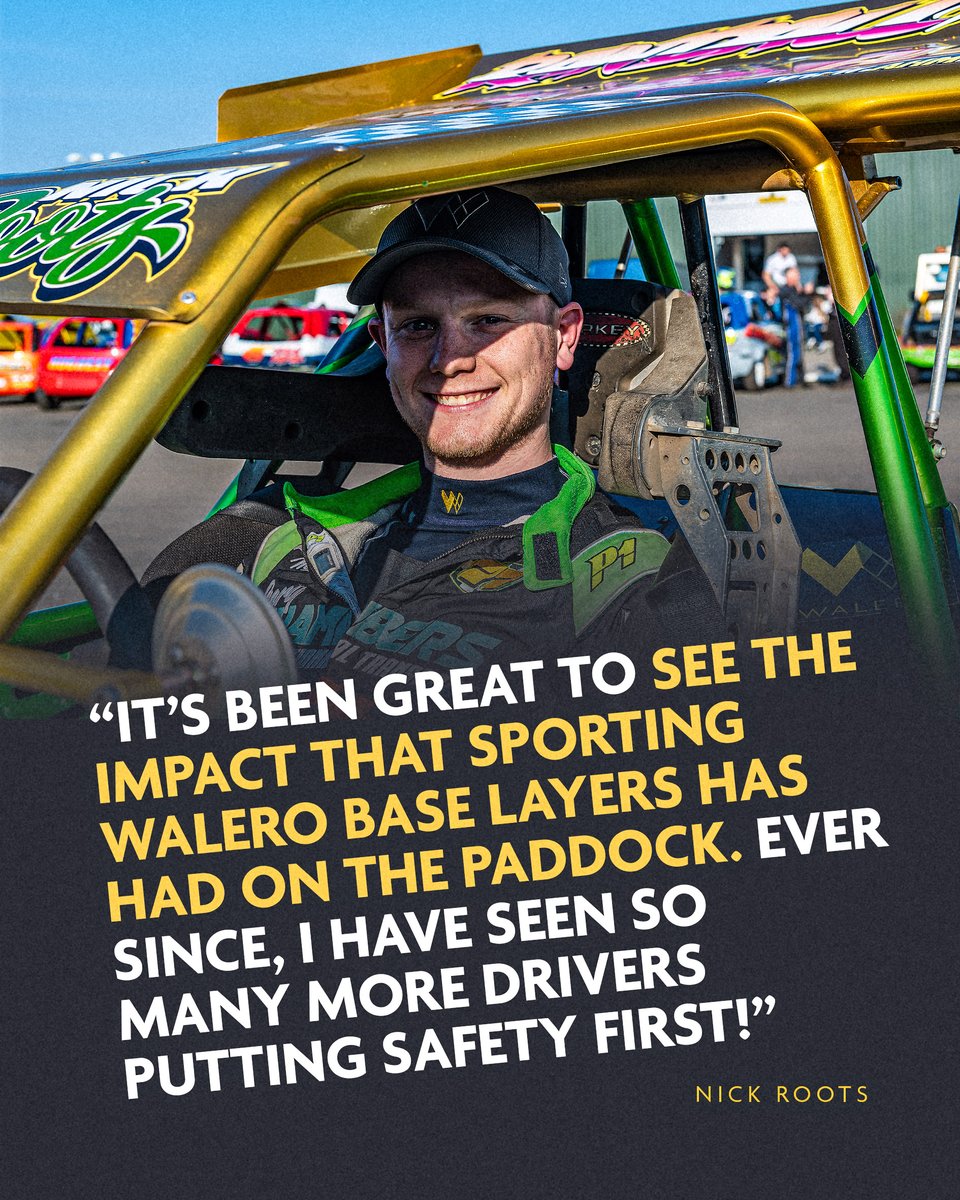 Walero Motorsports (@waleroracing) on Twitter photo Here at Walero, driver safety is everything π€
So we sat down with our resident short oval expert, <a href="/NickRoots67/">Nick Roots</a> to find out why driver safety is so important to him...
π walero.uk/blog/driver-saβ¦
#WeAreWalero #GetTheEdge #DriverSafety Here at Walero, driver safety is everything π€
So we sat down with our resident short oval expert, <a href="/NickRoots67/">Nick Roots</a> to find out why driver safety is so important to him...
π walero.uk/blog/driver-saβ¦
#WeAreWalero #GetTheEdge #DriverSafety