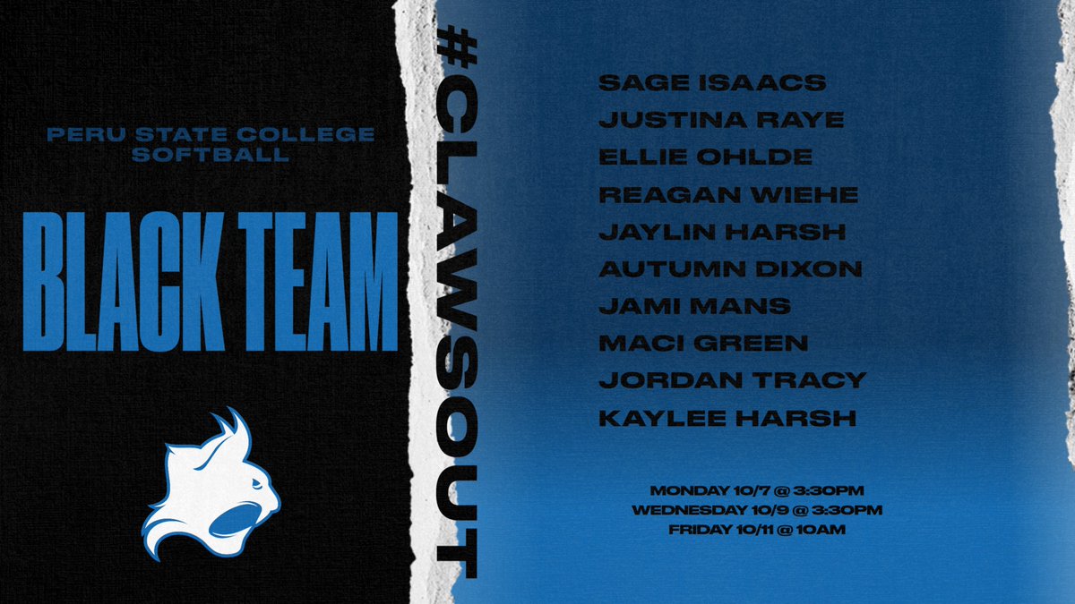 PSCBobcatSB's tweet photo. Last week of fall ball means World Series! Come on out to the ball field to watch our inter-squad. 

Start times for Monday and Wednesday will be closer to 4:15 PM! https://t.co/VLKk88len3