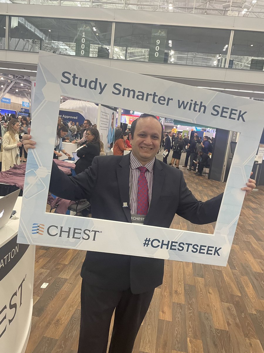 Grateful for the educational mission of #CHESTSEEK, which has been invaluable in shaping my role as an educator at my institution. Proud to be part of a community that prioritizes education! #CHEST2024
<a href="/accpchest/">CHEST</a> <a href="/CHESTAirways/">CHEST Airways Disorders Network</a>