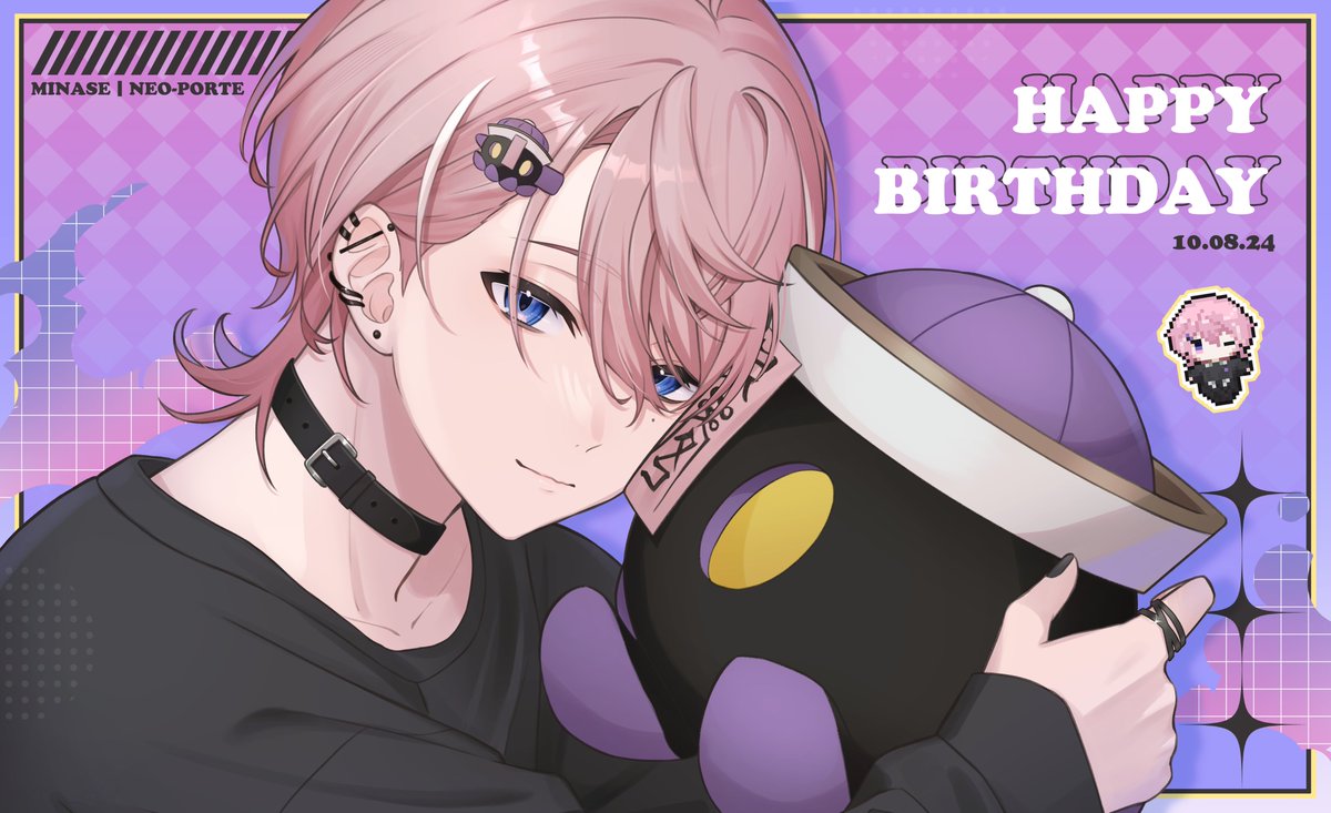 chi___ra07's tweet image. ⋆⸜ ʜᴀᴘᴘʏ ʙɪʀᴛʜᴅᴀʏ ⸝⋆

#水無瀬誕生日2024 
#minasketch