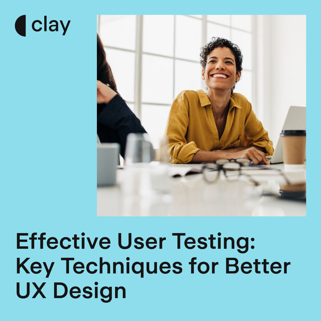clayglobal's tweet image. Did you know that 85% of UX issues are discovered in the first 5 user tests?
Learn key user testing techniques to improve your designs dramatically.
Read our latest article: clay.global/blog/ux-guide/…
__
#uiux #usertesting