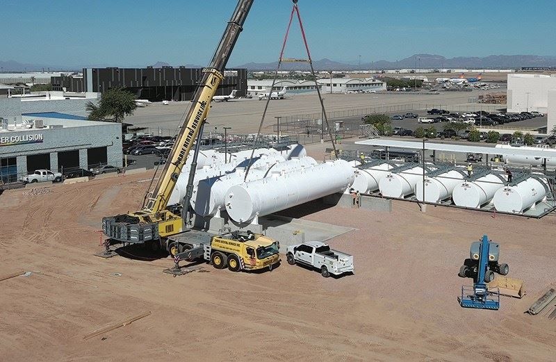 Airport Improvement (@airportimprove) on Twitter photo If your fuel tanks run dry, the planes don’t fly.
Driven by a powerful desire to never find itself in that predicament, Phoenix-Mesa <a href="/gatewayairport/">Gateway Airport</a> (AZA) recently invested $4.5 million to increase onsite fuel reserves by up to 60%.
Read full article ➡ buff.ly/3NawNjZ If your fuel tanks run dry, the planes don’t fly.
Driven by a powerful desire to never find itself in that predicament, Phoenix-Mesa <a href="/gatewayairport/">Gateway Airport</a> (AZA) recently invested $4.5 million to increase onsite fuel reserves by up to 60%.
Read full article ➡ buff.ly/3NawNjZ