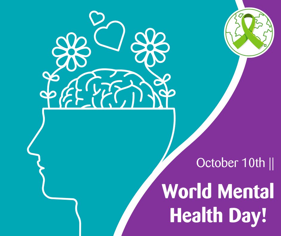 Today is World Mental Health Day! || October 10th || 🧠
If you or someone you know is struggling with mental health, please don’t hesitate to reach out for support. <a href="/MindCharity/">Mind</a> offers valuable resources and services with 24-hour support 💜

#NoMindLeftBehind #WorldMentalHealth