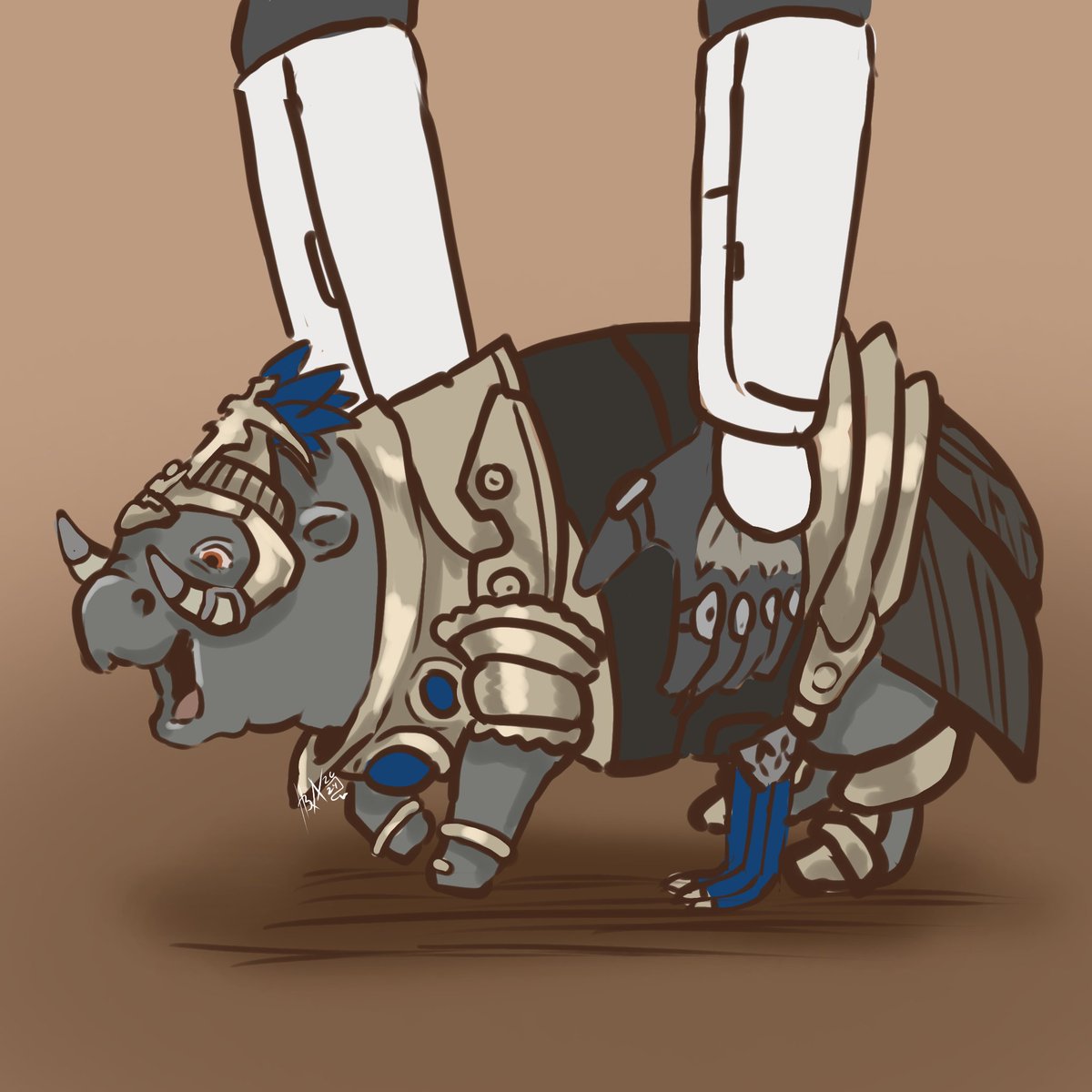 H3XXTheV3XX's tweet image. Caiatl Moo Deng cause I can 
---
#Destiny2Art #destiny2 #Moodeng