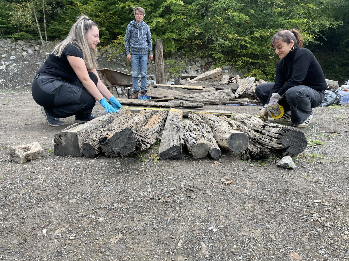 BB-LAB (@brusselsbioarch) on Twitter photo Day 1 of this years experimental cremations at <a href="/prehisto_museum/">Préhistomuseum</a>! Today we built the pyres and tomorrow we will set them on fire 🦴🔥 Day 1 of this years experimental cremations at <a href="/prehisto_museum/">Préhistomuseum</a>! Today we built the pyres and tomorrow we will set them on fire 🦴🔥