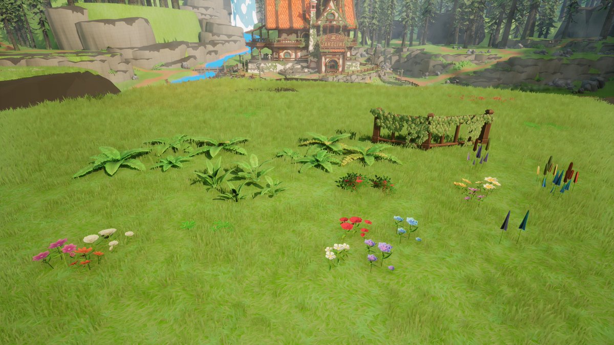 3DPoveda's tweet image. An update of my ongoing Stylized Environment with a little breakdown of the modules for craft the building and foliage for set dressing the environment.

Project mentorized by @JaviSkau