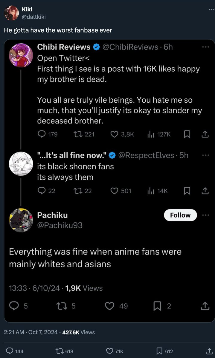 "...It's all fine now." tweet media