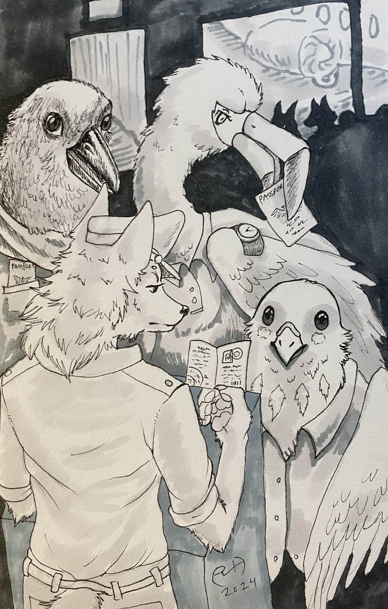 RozwellBlitz's tweet photo. #inktober2024 #Inktober #inktoberday7 https://t.co/OIs60SvkLK