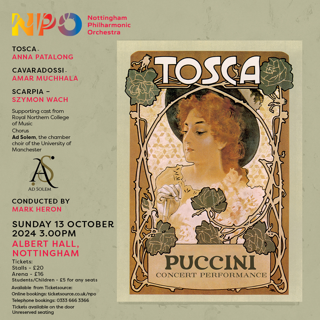 Mark Heron🇪🇺 (@markconductor) on Twitter photo Tosca on Sunday with <a href="/nphilharmonic/">Nottingham Philharmonic Orchestra</a> ! Join us <a href="/alberthallnotts/">alberthallnotts</a> with Anna Patalong, Amar Muchhala, Szymon Wych and an <a href="/rncmlive/">Royal Northern College of Music</a> supporting cast of Will Jowett, Ishay Ravina, Jay Broadhurst & James Connolly. nottinghamphilharmonic.co.uk/dbpage.php?pg=… Tosca on Sunday with <a href="/nphilharmonic/">Nottingham Philharmonic Orchestra</a> ! Join us <a href="/alberthallnotts/">alberthallnotts</a> with Anna Patalong, Amar Muchhala, Szymon Wych and an <a href="/rncmlive/">Royal Northern College of Music</a> supporting cast of Will Jowett, Ishay Ravina, Jay Broadhurst & James Connolly. nottinghamphilharmonic.co.uk/dbpage.php?pg=…