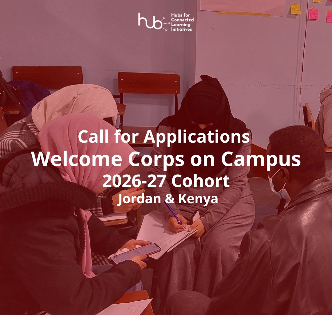 Welcome Corps on Campus is happy to share the next call for applications for the academic year 2026-27. The application opens on September 24, 2024, and will close on October 13, 2024 at 11:59PM EAT.

More details 👉 welcomecorps.org/become-a-spons…