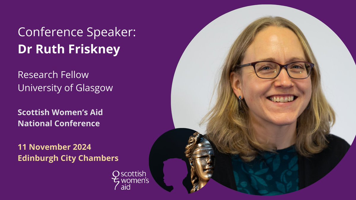 📢SWA National Conference Speaker Announcement – Dr Ruth Friskney, Research Fellow (Sociological &amp; Cultural Studies) at the #UniversityofGlasgow and Research Associate with the Scottish Centre for Crime and Justice Research #SCCJR, will be leading the following workshop:

👉