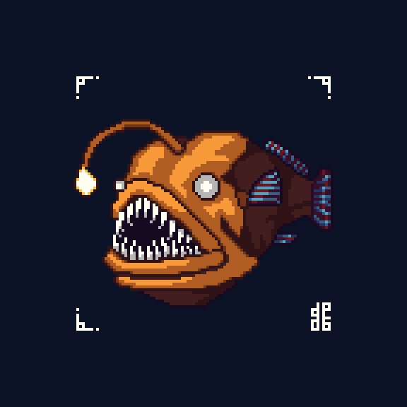 deadpixel06's tweet photo. Beware the Angler's #Lure @Pixel_Dailies 
#pixel_dailies #pixelart #Pixel_Edit https://t.co/hrVpZY8r3t