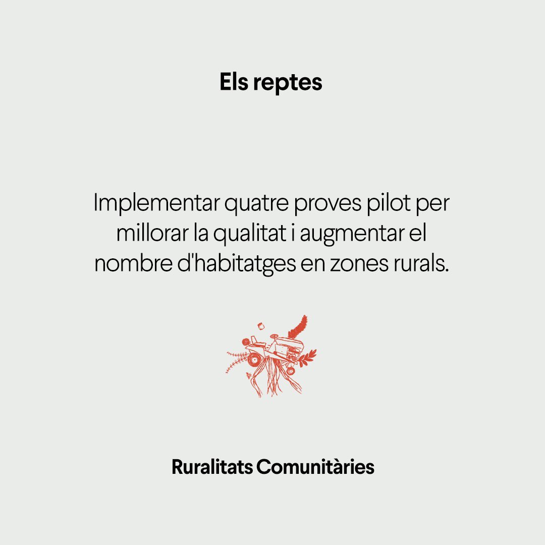 boqueria_taller's tweet photo. RURALITATS COMUNITÀRIES: Solucions innovadores per a territoris rurals despoblats
#recerca (2/3)

Ens enfoquem en l'enfortiment de l'artesania agroalimentària i l’impuls de la producció local per generar valor afegit i fixar-lo al territori https://t.co/BzqkYxHt9i