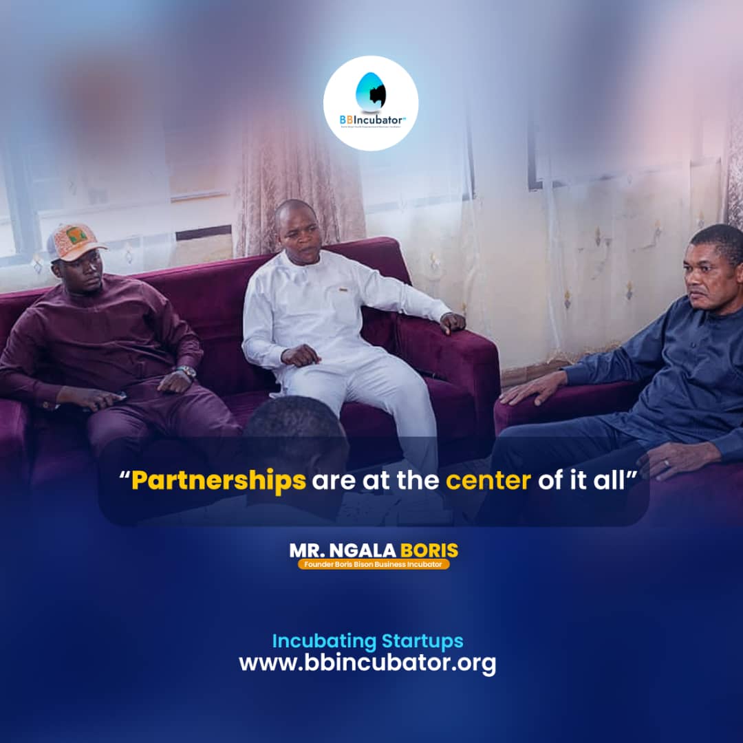 💡Monday motivation for #Entrepreneurs from our Founder <a href="/BorisNgala/">Ngala Boris</a>

"Partnerships are at the center of it all". 

As an #entrepreneur, you’re building more than just a business—you’re building relationships that drive growth, innovation, and lasting.✨

#BBIncubator2024