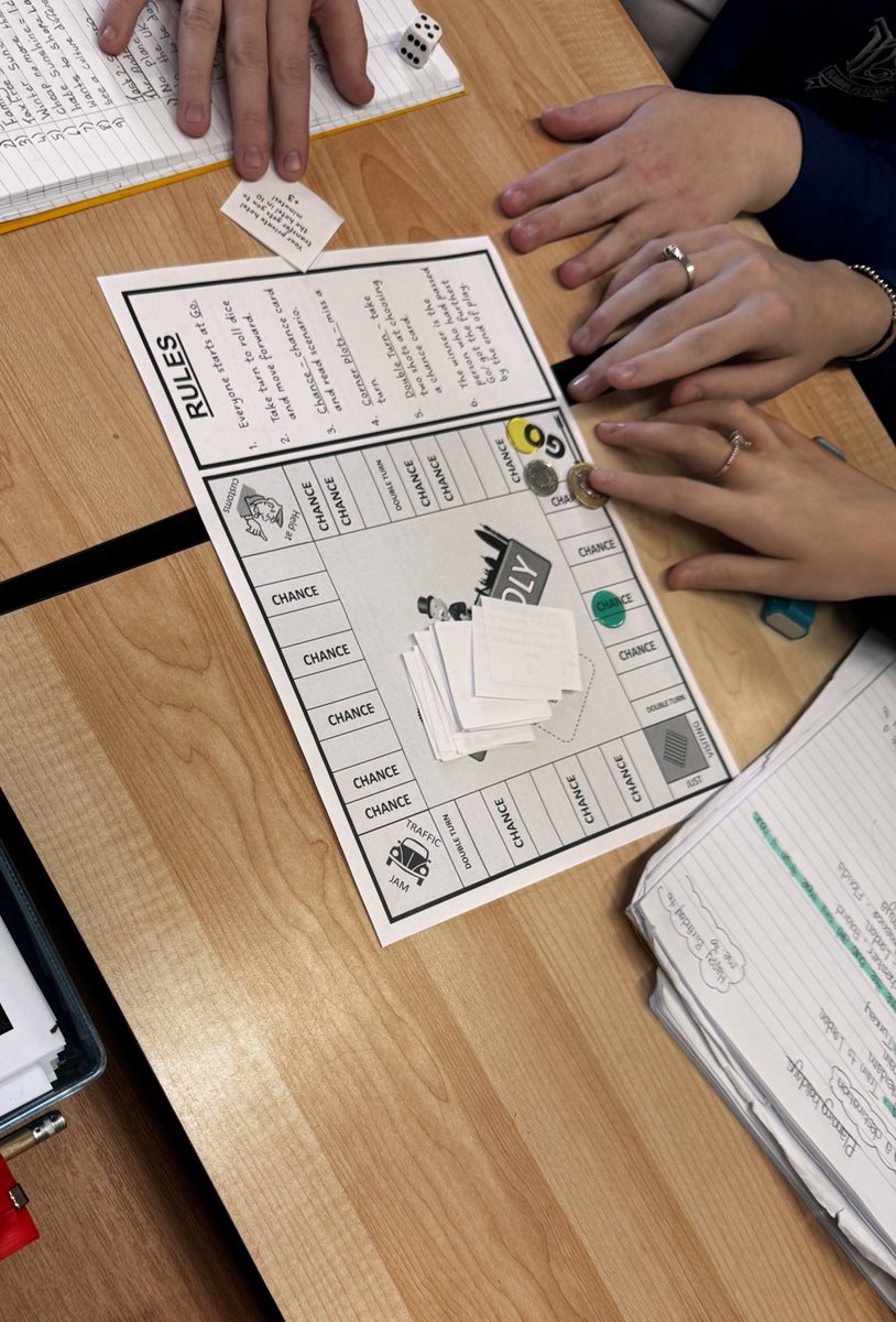Mr Gallacher (@mrgalgeog) on Twitter photo Competitive scenes in Travel & Tourism as we play Itinerary Monopoly! 🎲
Move forward if the travel agent told you your flight number, move back if they forgot to add your airport transfer! Miss a turn if your itinerary gave you the wrong flight information!
<a href="/DLSocialSubs/">Dalziel Social Subjects & RMPS</a> Competitive scenes in Travel & Tourism as we play Itinerary Monopoly! 🎲
Move forward if the travel agent told you your flight number, move back if they forgot to add your airport transfer! Miss a turn if your itinerary gave you the wrong flight information!
<a href="/DLSocialSubs/">Dalziel Social Subjects & RMPS</a>
