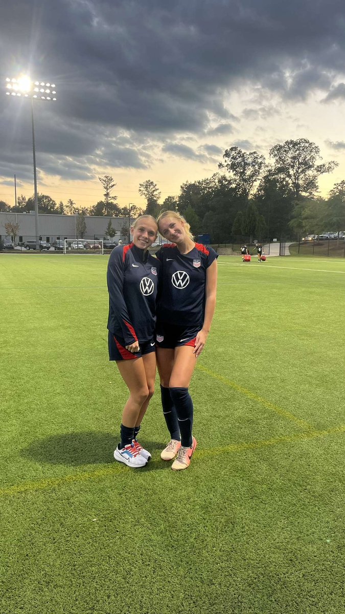 I had an amazing time at the <a href="/USYNT/">U.S. Soccer YNT</a> camp in Atlanta, Georgia last week! I'm so thankful for this opportunity. It's such a blessing to rep the crest and play with such amazing people.
<a href="/ImYouthSoccer/">ECNL/GA/Recruiting/College Soccer</a> <a href="/LouFuszSoccer/">Lou Fusz Soccer Club</a>