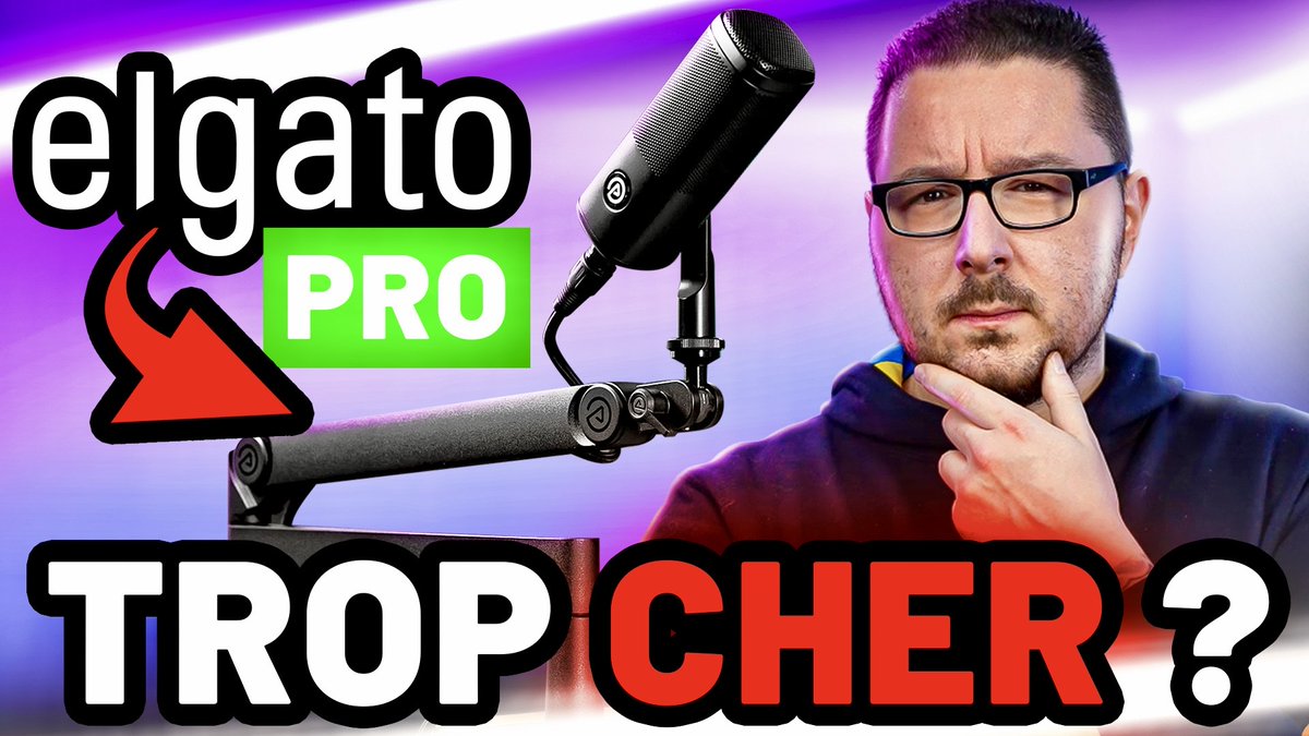 Techrepair_yt's tweet photo. 🟣🟣🟣NOUVELLE VIDEO🟣🟣🟣
Nouveau bras de Micro chez @elgatoFRA !
Est ce que le mot PRO est le bon mot pour qualifier ce bras ? 
@The_Mermaider 
@elgato 

⬇️ON EN PARLE ICI ⬇️
https://t.co/iEpeirDDPh https://t.co/gztKk6TgQ3
