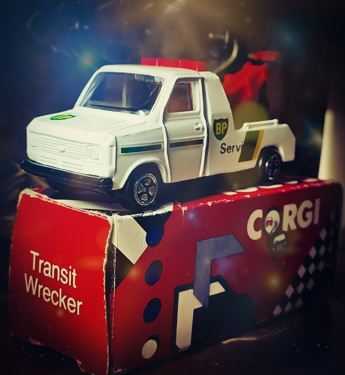 AnonimWloch's tweet photo. Corgi 
Ford Transit Wrecker 
(British Petroleum)
Made in Great Britain 
A.D. 1985

#matchbox #HotWheels #Hobby #pictures #cars #mattel #lesney #realtoy #siku #maisto #corgi #ホットウィール #ホットウィール https://t.co/x3Pxg0CXsn
