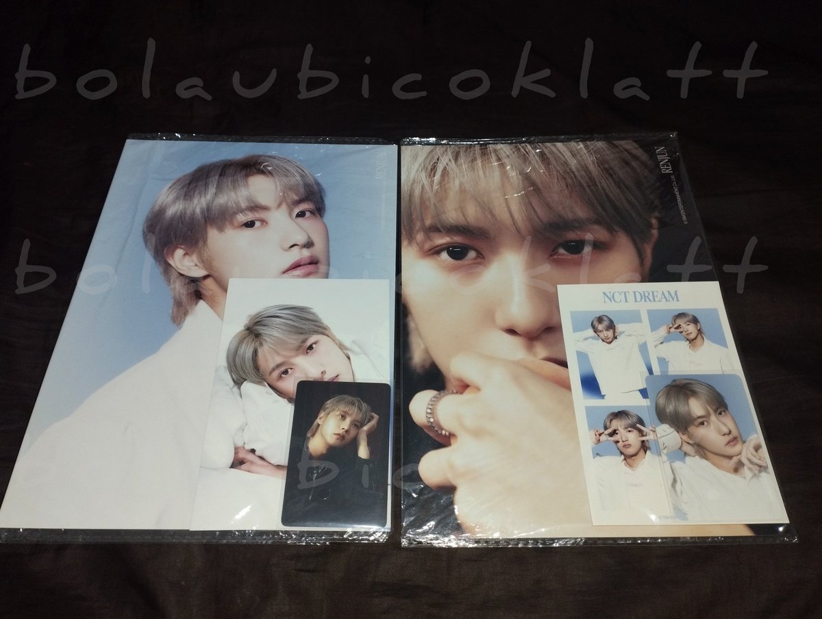 *♡ GIVEAWAY 🦊 ♡*

Seasons Greetings 2024 NCT Dream "Renjun" For 2 Person

Rules...
*Rt + Like
*Reply...
  "foto terlucu/ kata² berkesan ttg Renjun"

End 9 Okt, pukul 19.00 WIB
Good Luck 🫶🫶