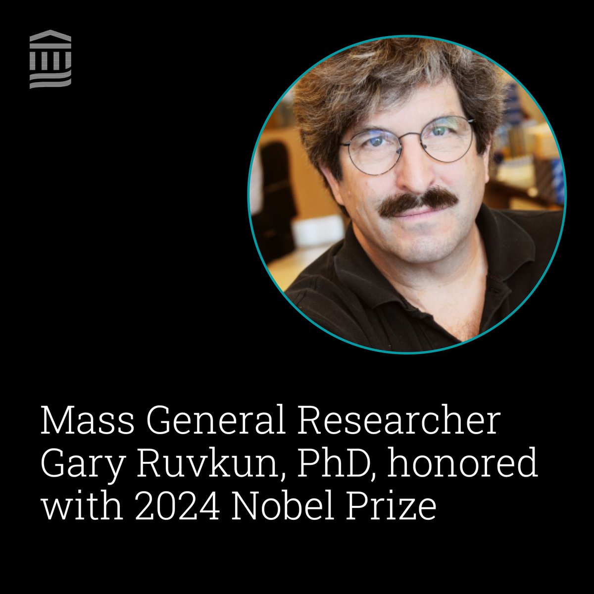 MassGeneral News (@massgeneralnews) on Twitter photo Mass General and <a href="/harvardmed/">Harvard Medical School</a> Investigator Gary Ruvkun, PhD, has won the 2024 <a href="/NobelPrize/">The Nobel Prize</a> in Physiology or Medicine. He is honored for his discovery of small regulatory RNAs. Congratulations! Learn more: spklr.io/6019vzIW Mass General and <a href="/harvardmed/">Harvard Medical School</a> Investigator Gary Ruvkun, PhD, has won the 2024 <a href="/NobelPrize/">The Nobel Prize</a> in Physiology or Medicine. He is honored for his discovery of small regulatory RNAs. Congratulations! Learn more: spklr.io/6019vzIW