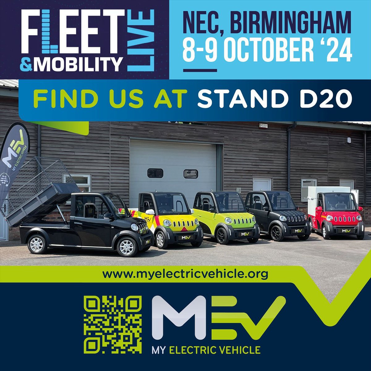 myelecvehicle's tweet photo. See you tomorrow! 🔋 ⚡ 🍃
#FleetAndMobilityLive #FleetNews #MEV #Sustainability #FleetSolution #SustainableTransport #ElectricFleet #FutureTransport #Innovation https://t.co/dFzDfuaLGY