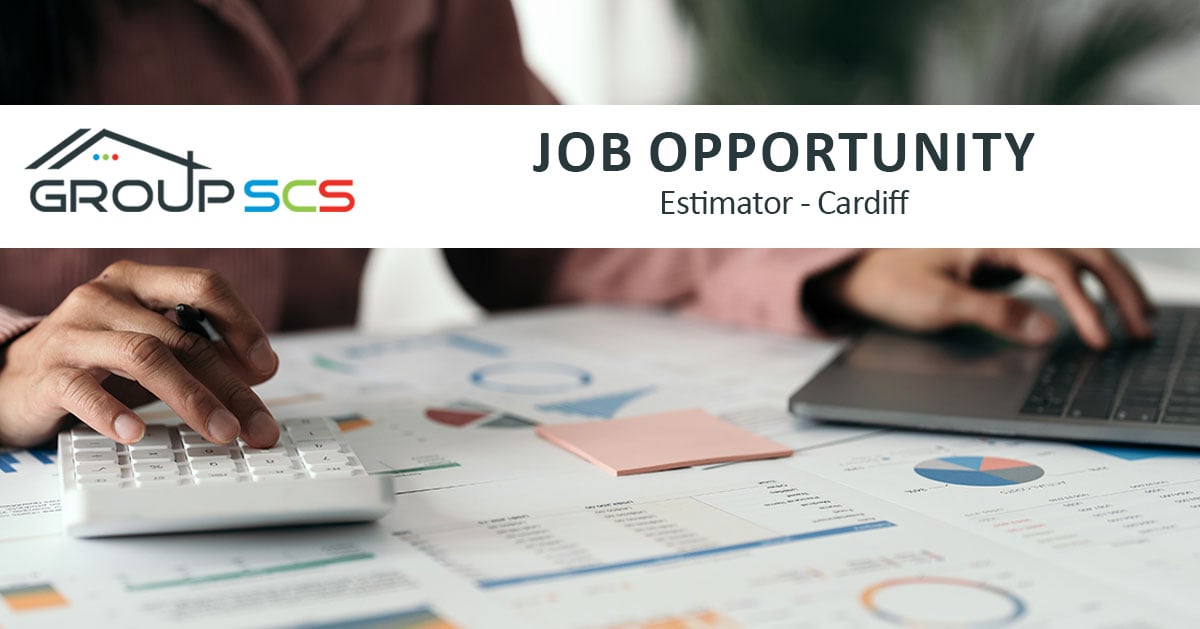 Looking for a new job? We've got a job vacancy here at Group SCS where we are seeking an Estimator. Based at our HQ in Cardiff, you will use your knowledge and skills to develop and implement robust tenders throughout the business. Find out more at hubs.ly/Q02RCVJH0