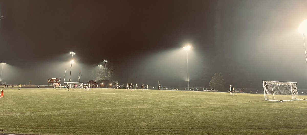 RoseveltSC's tweet photo. We were in Gorham Friday night to watch a number of our club’s players compete against each other in the Gorham vs. Westbrook high school boys’ soccer game.

🌲⚽️ https://t.co/RXJmZE1gz8