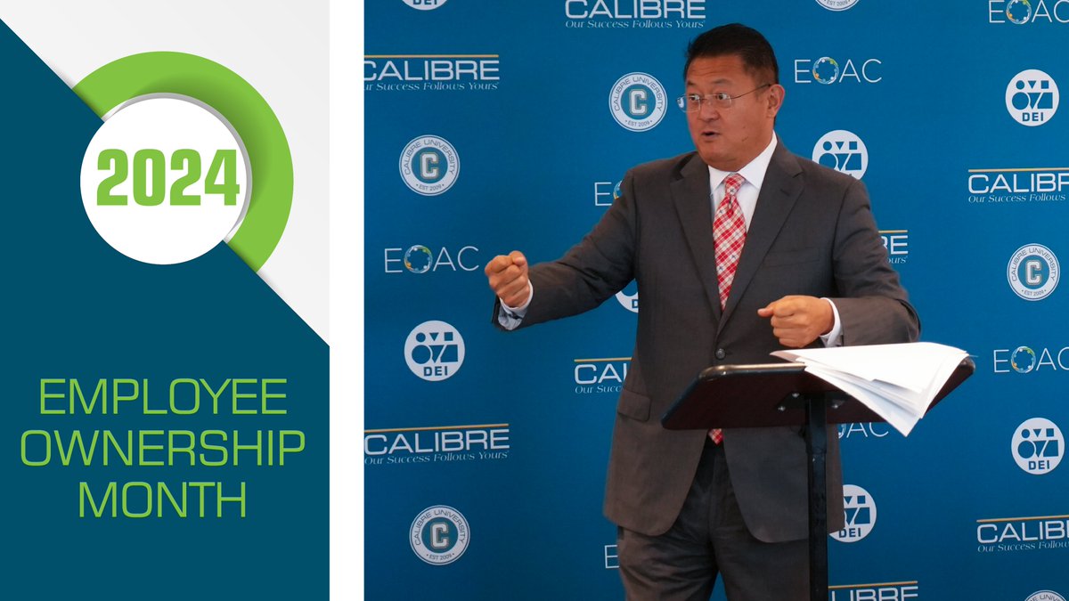 CALIBRE_Systems's tweet image. #EOM2024 is in full swing! Our President &amp;amp; CEO Richard Pineda kicked off the celebration with an inspiring message about the impact of employee ownership and shared responsibility. Together, we’re not just employees; we’re owners, driving ##innovation and #Growth  every day.