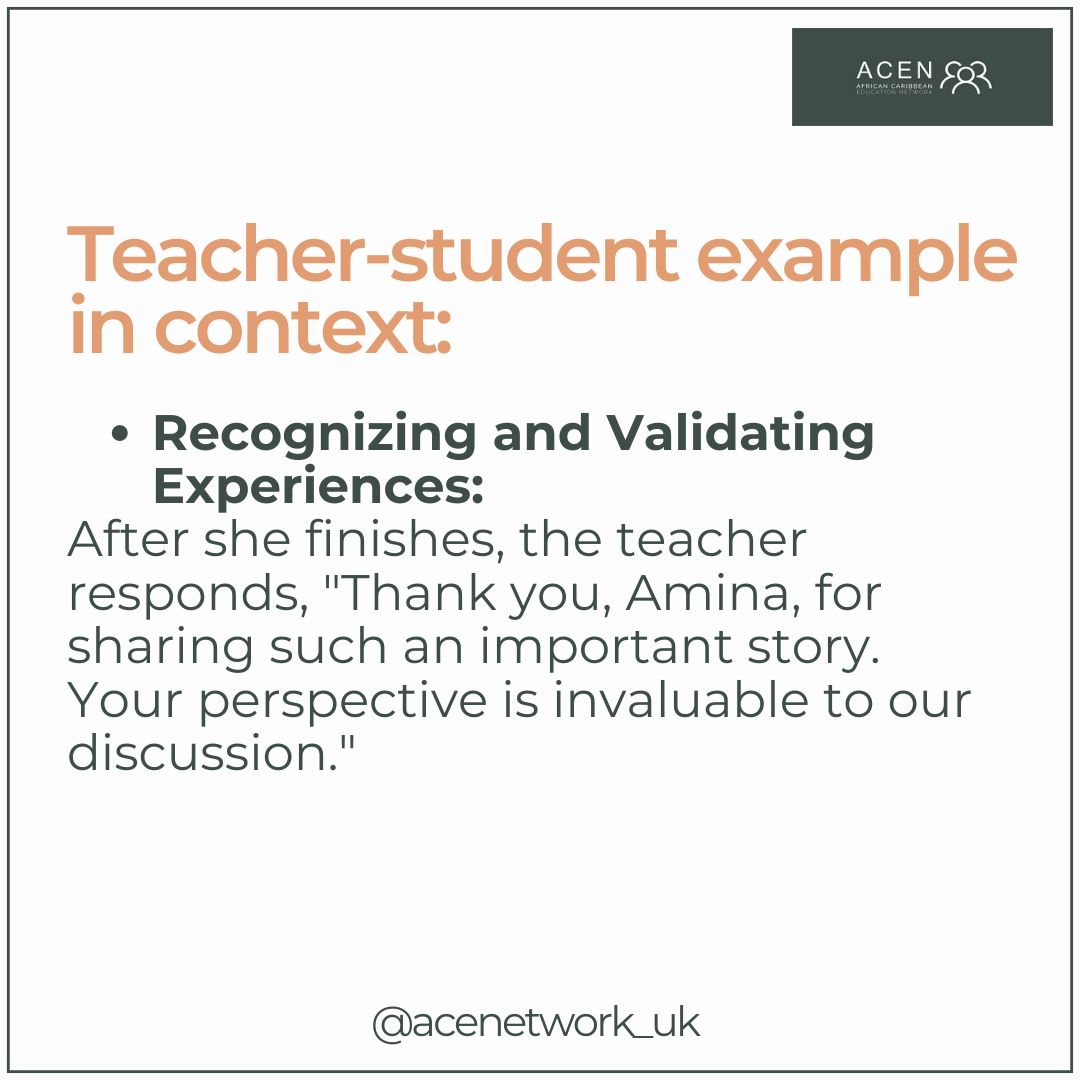 Every student deserves to feel seen, heard, and valued in the classroom. For Black students, microaffirmations can make a significant difference in countering the daily challenges they face.  #DiversityInEducation #EquityMatters #InclusiveLearning #Microaffirmations
