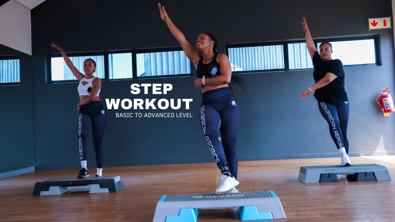Advanced step workout sale